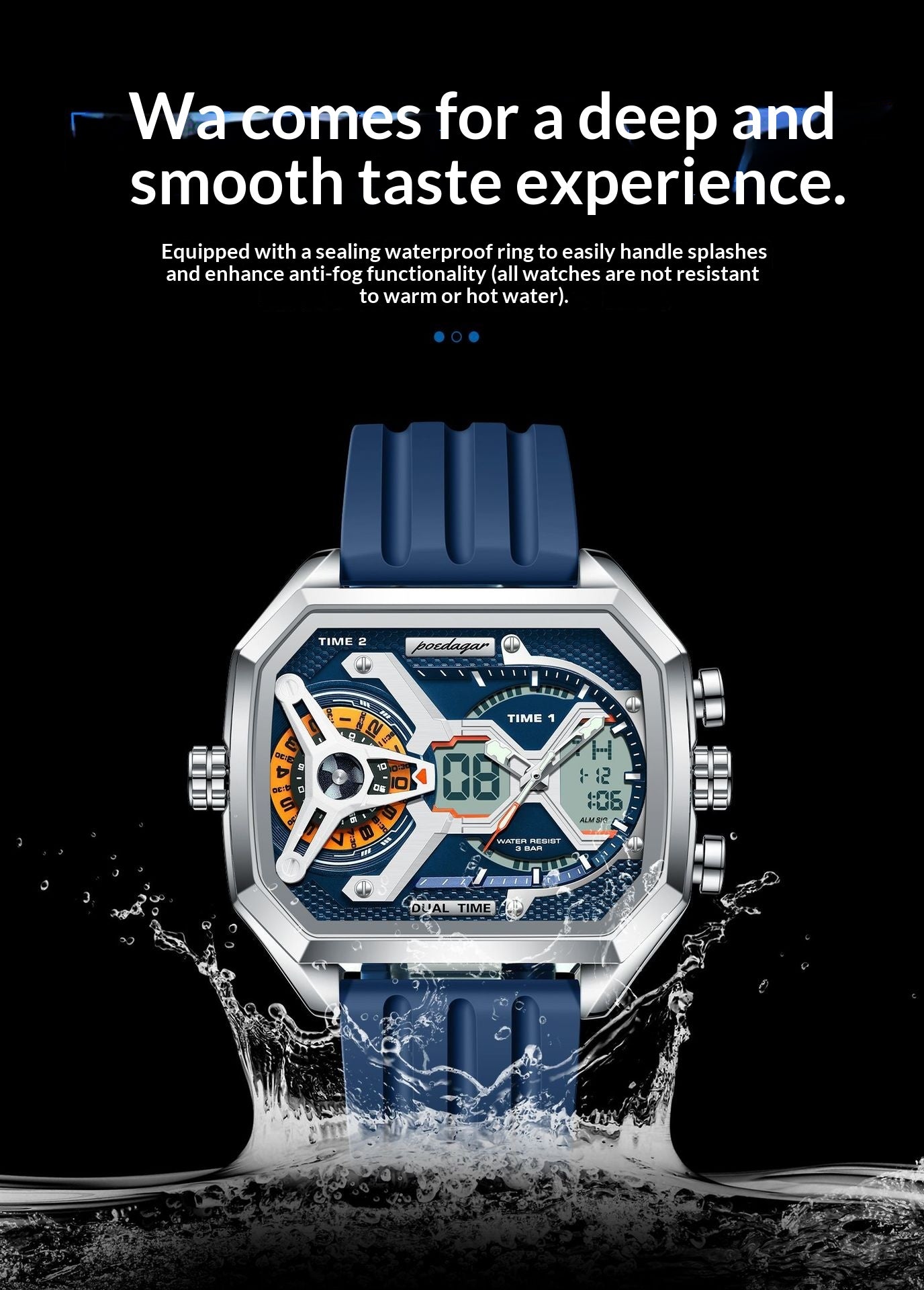 Trendy Fashionable Multi-function Smartwatch