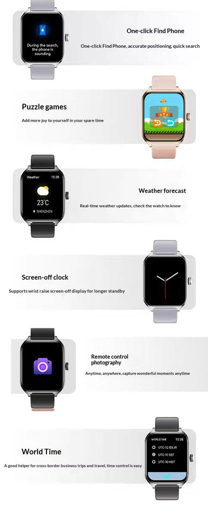 Bluetooth Calling Smartwatch Music Sports Watch
