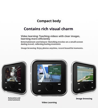 Full Screen Bluetooth Touch Player Student Walkman