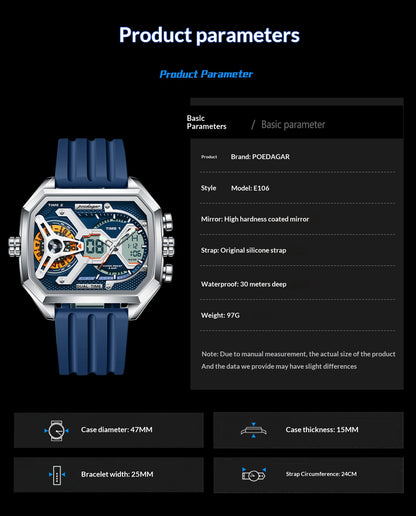 Trendy Fashionable Multi-function Smartwatch