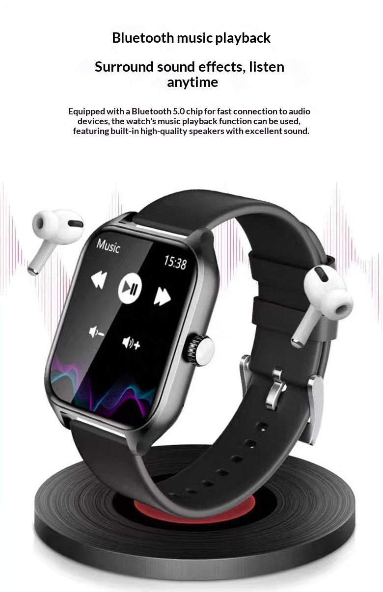 Bluetooth Calling Smartwatch Music Sports Watch