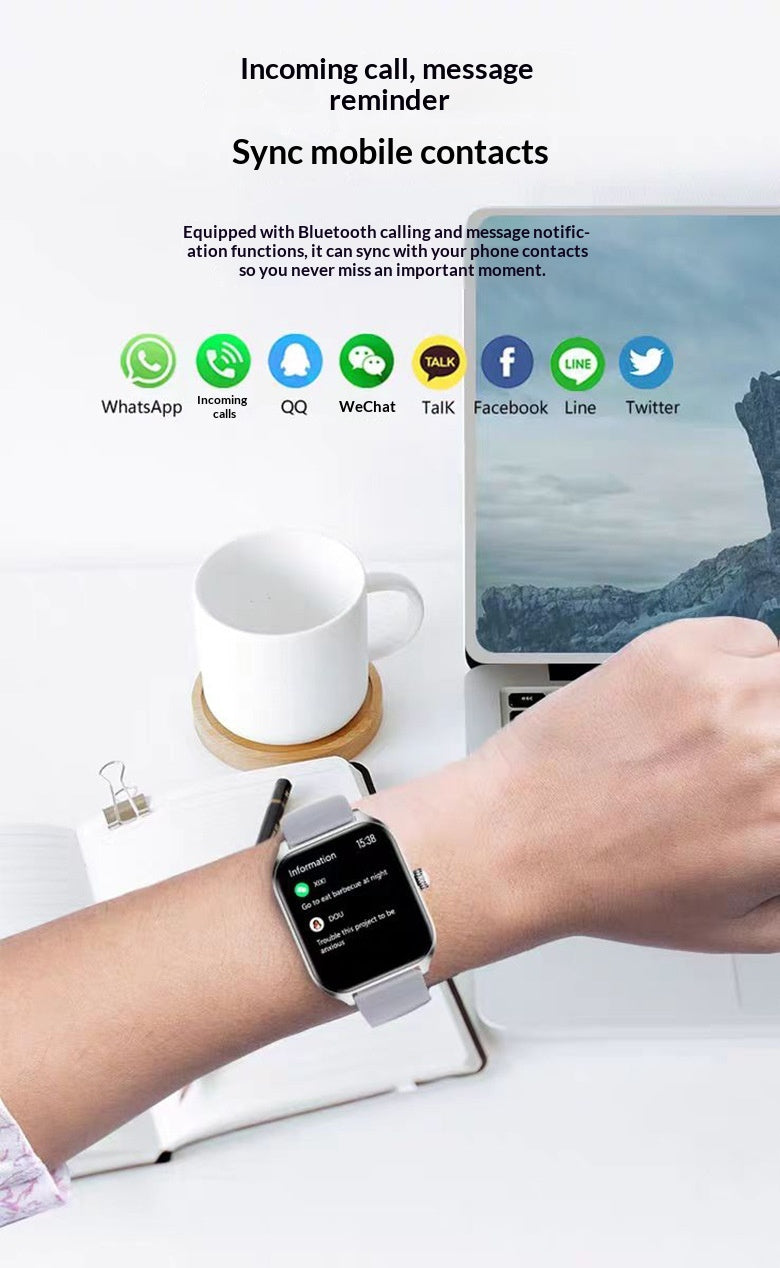 Bluetooth Calling Smartwatch Music Sports Watch