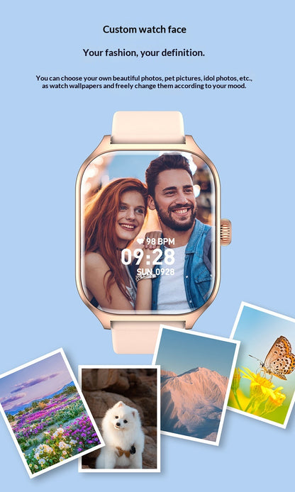 Bluetooth Calling Smartwatch Music Sports Watch