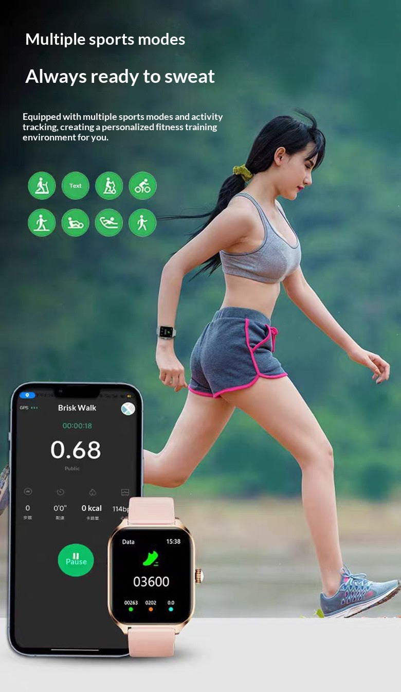 Bluetooth Calling Smartwatch Music Sports Watch