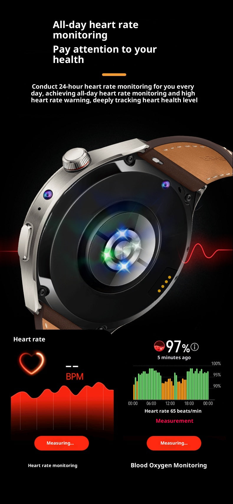 Plug-in Smart Watch Supports Google Download And Take Photos