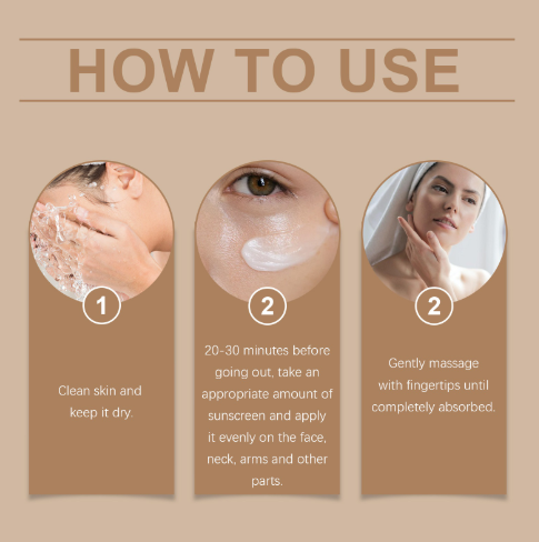 Refreshing Texture Not Oily Moisturizing And Caring Skin Isolation UV Protection Butter Protective Cream