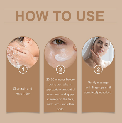 Refreshing Texture Not Oily Moisturizing And Caring Skin Isolation UV Protection Butter Protective Cream